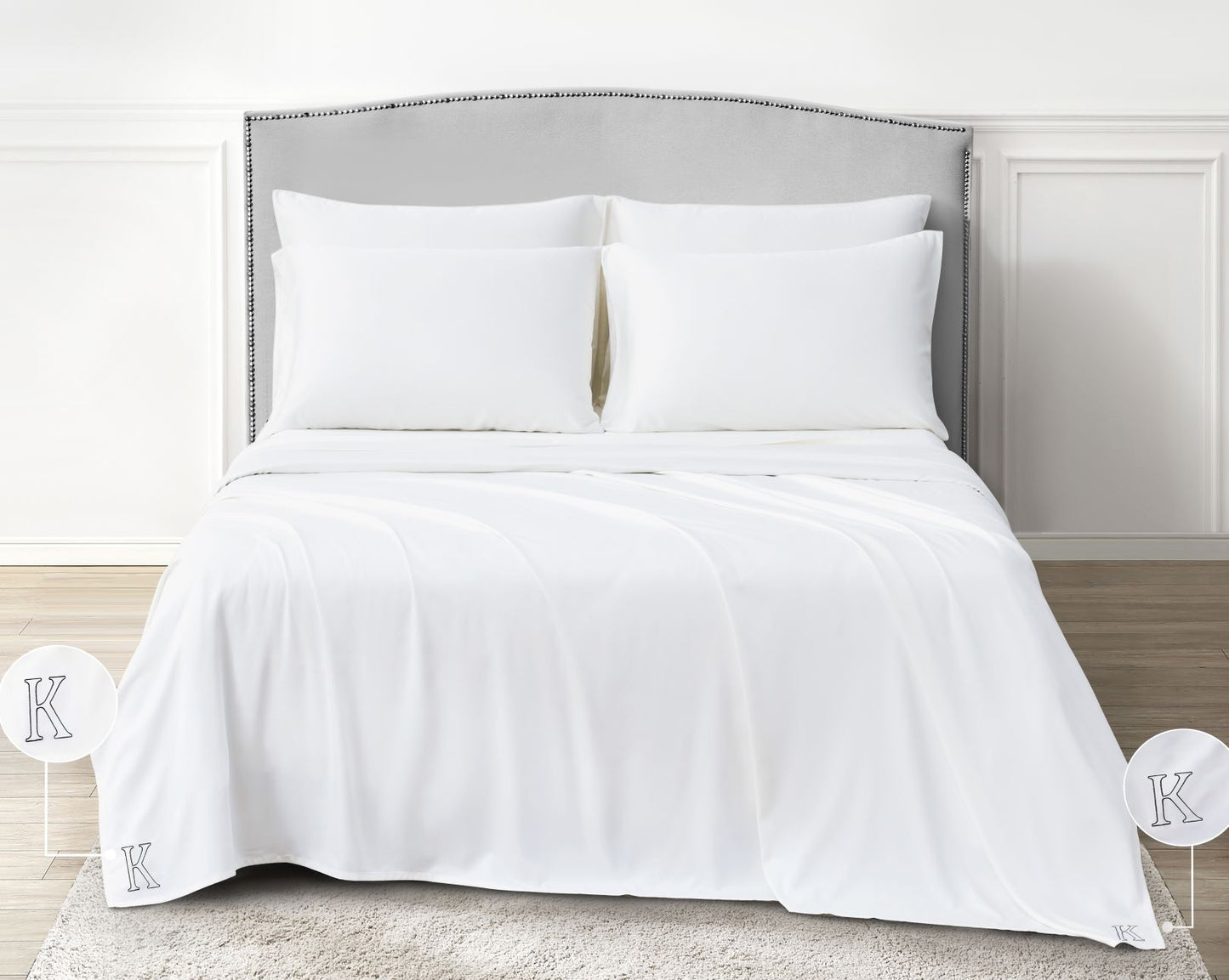 K-KING White Sheets