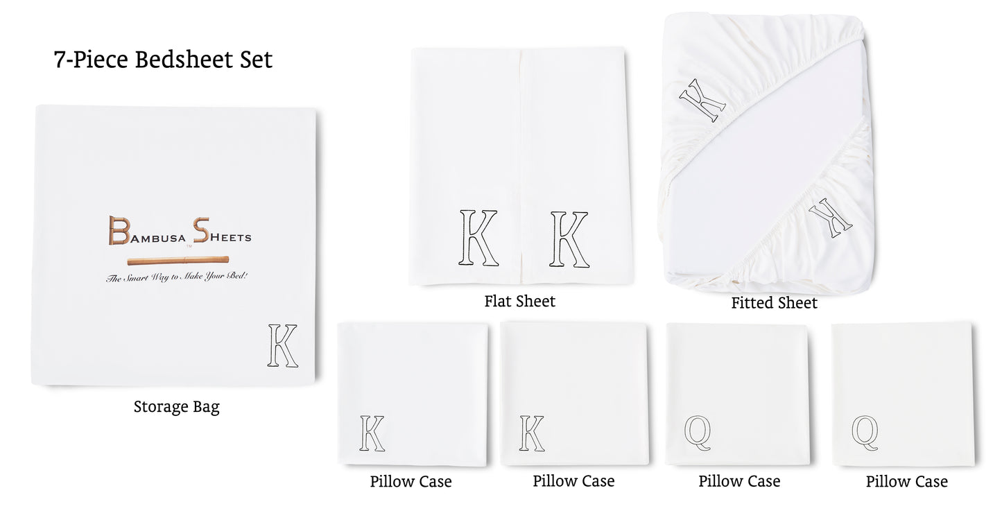 K-KING White Sheets