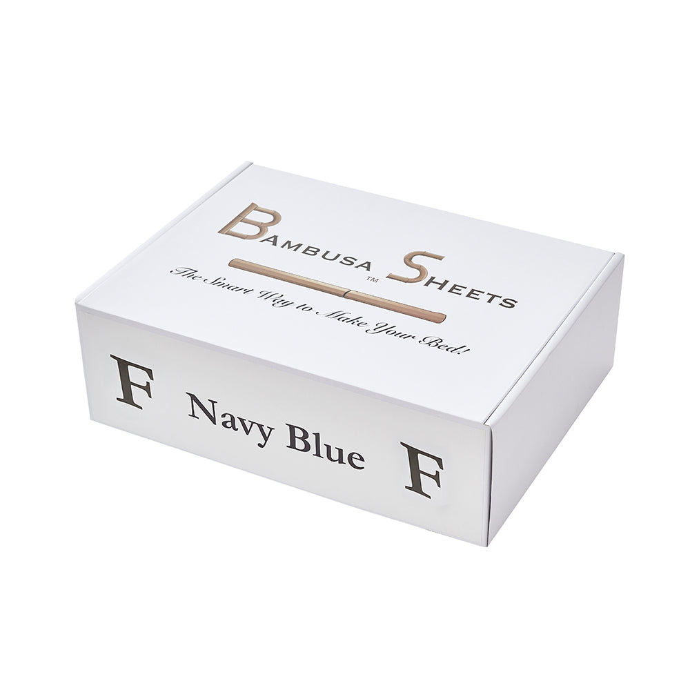 F-FULL Navy Blue Sheets